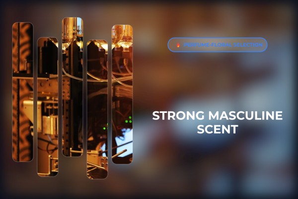 strong masculine scent