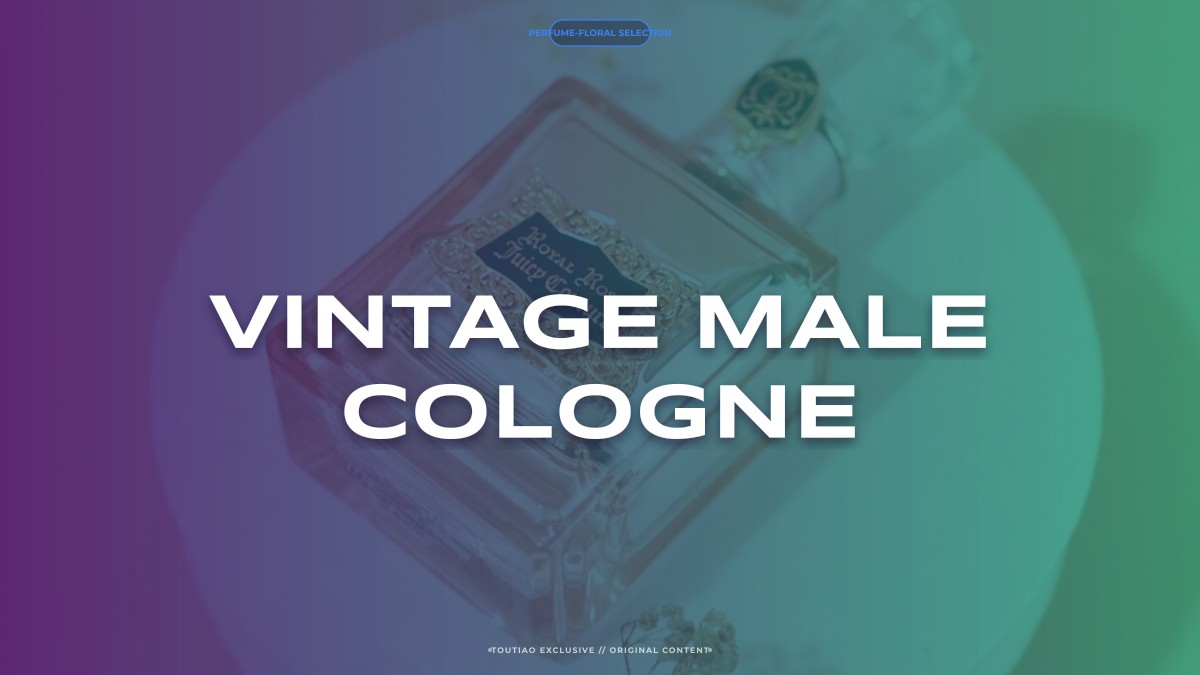vintage male cologne